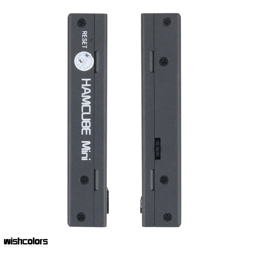 HAMCUBE Mini CW Trainer Morse Code Trainer+Stainless Steel Morse Key 3.5MM Cable