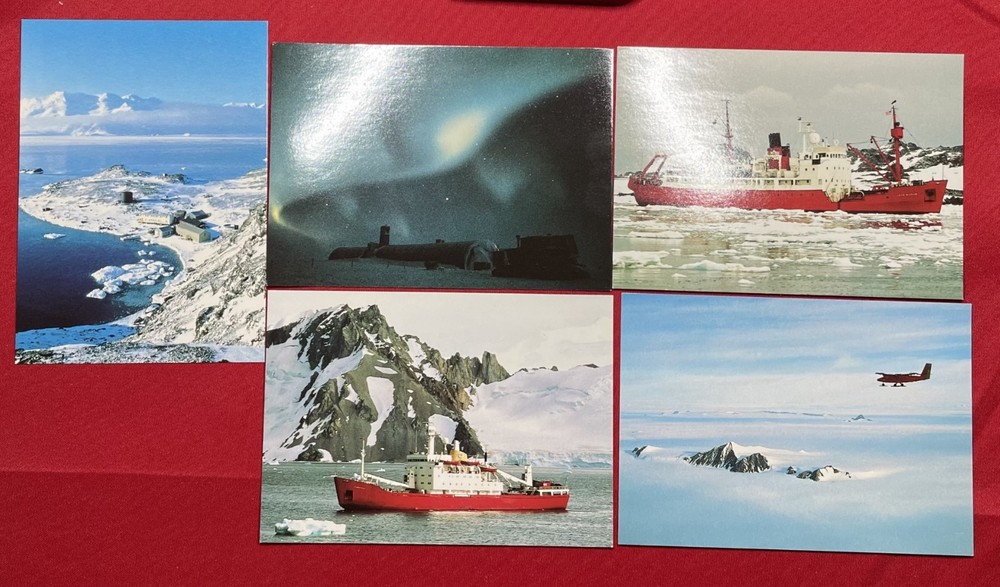 56 x British Antarctic Territory BAS Postcards
