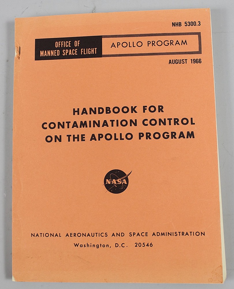 NASA Apollo Program Handbook for Contamination Control 1966 Technical Manual