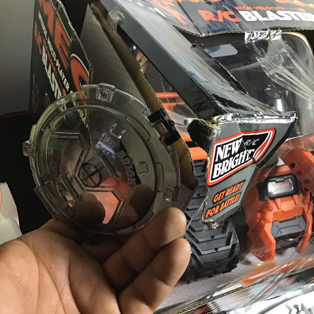 MECH High Velocity RC Blaster Damage Box New Untested Broken Piece