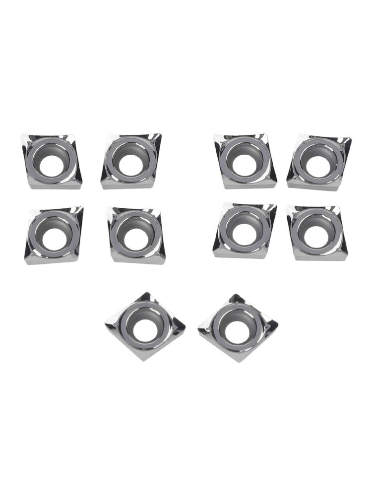 10PCS CCGT060204AK N01 Tool Inserts for Advanced For Aluminum Processing