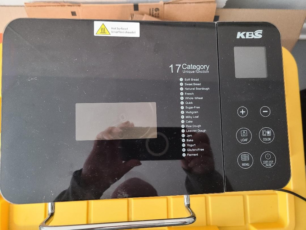 KBS MBF-010 Stainless Steel Bread Machine