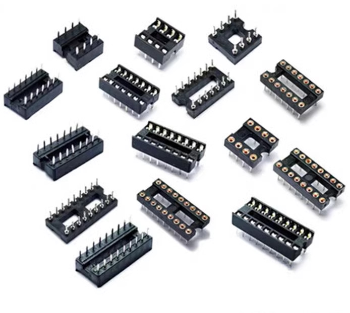 8/14/16/20/28/40P IC socket Integrated chip base Microcontroller base DIP Holder