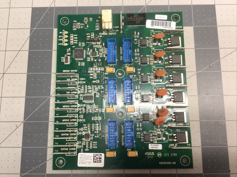 Frymaster Board, Uhchd Distribution 8075508 - (LXB10A)