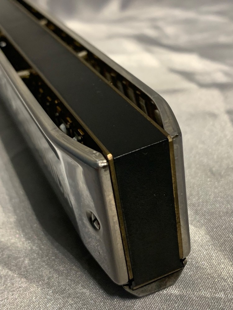 Hohner Super 64 Chromonica w/case Harmonica No. 7582 Made in Germany