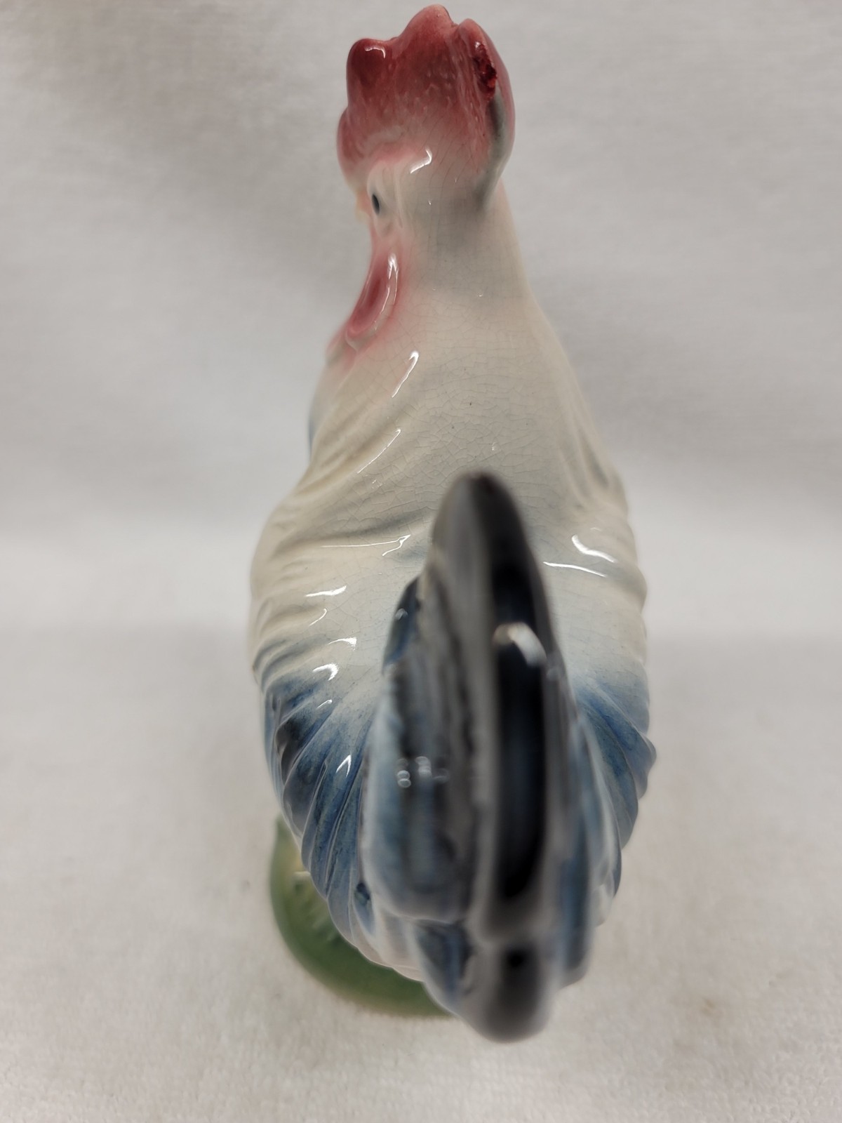 6" B/W ROOSTER (RARE) BY ROYAL COPLEY, ROYAL WINDSOR, SPAULDING