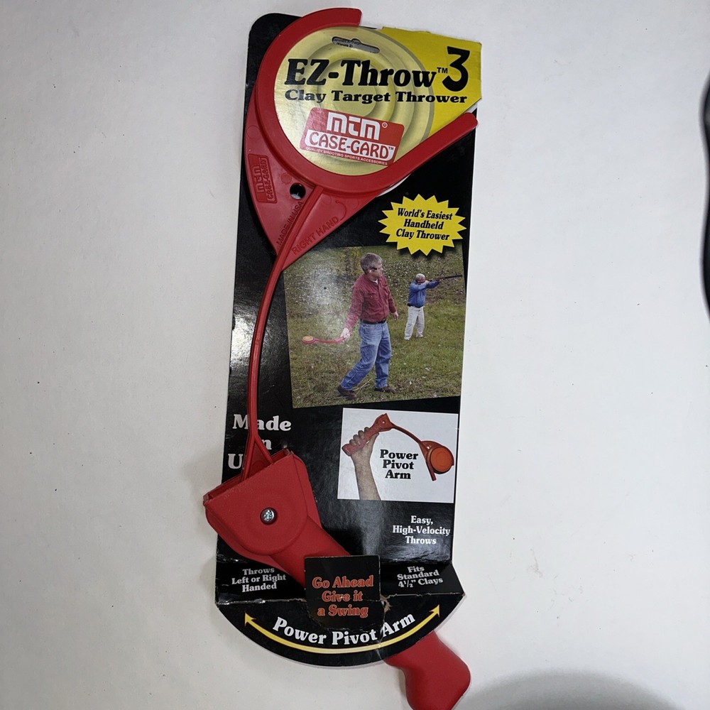 EZ-Throw 3 Clay Target Thrower - MTM Case Guard NEW