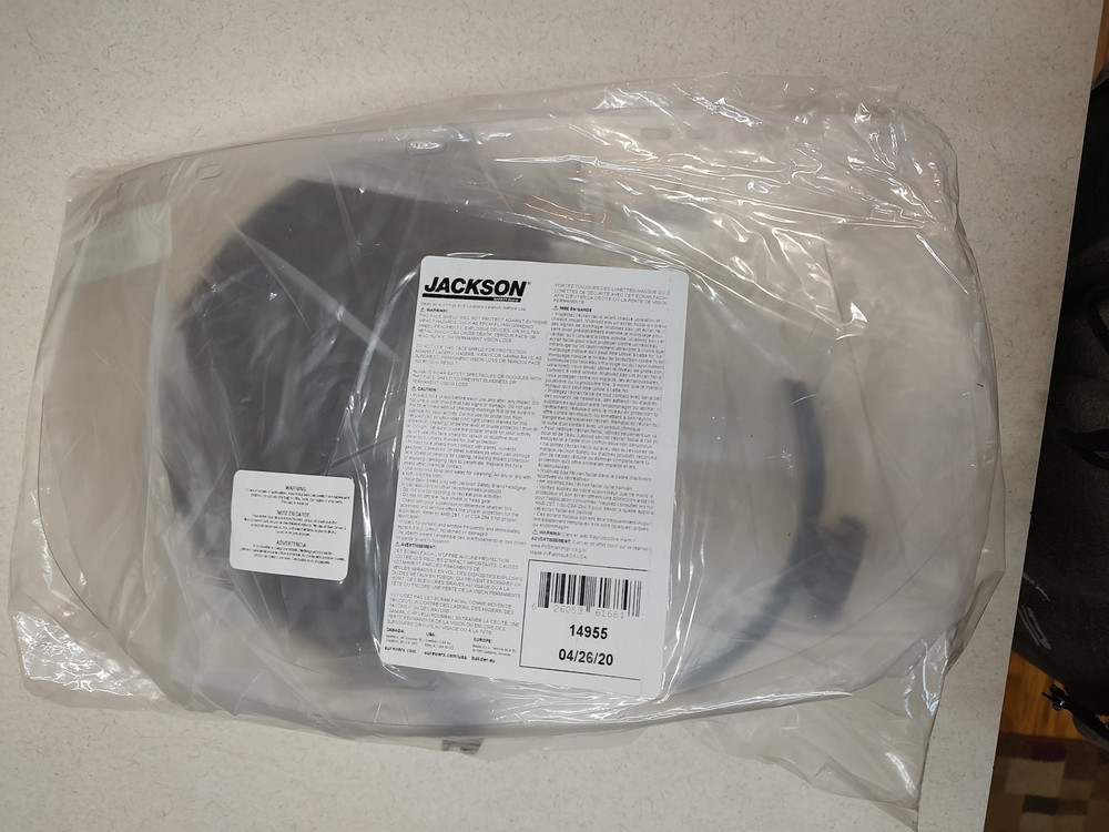14955 - Jackson Safety Universal Protective Face Shield - (4 EACH)