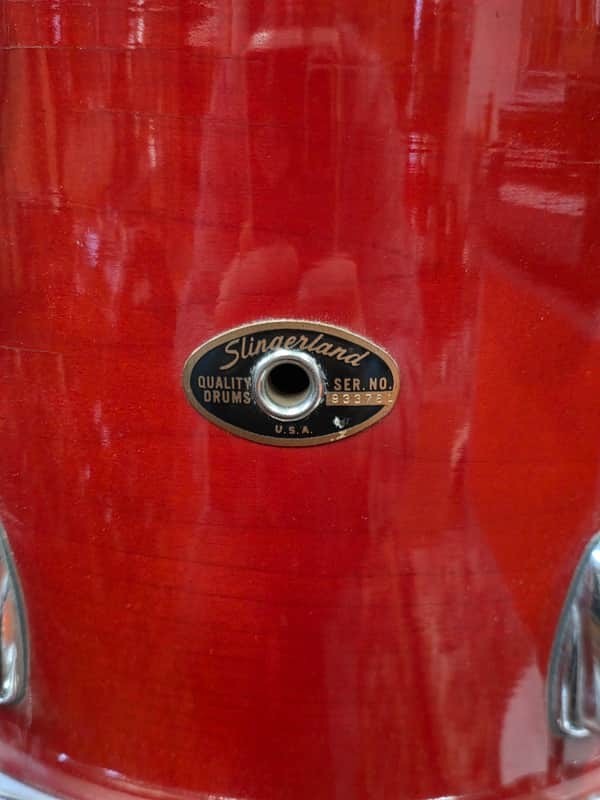 Slingerland 12x9 Rack Tom 1990s - Cherry