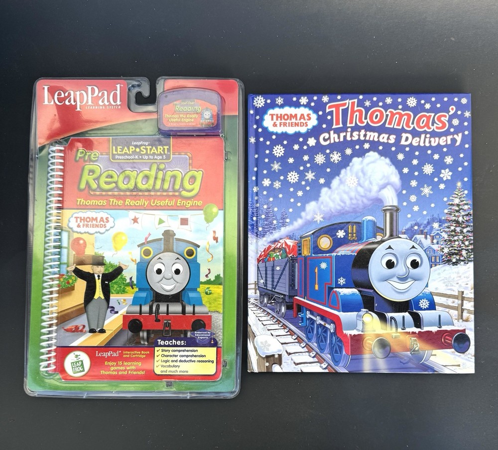 New LeapPad Thomas the Really Useful Engine Interactive Book Pre-K Reading