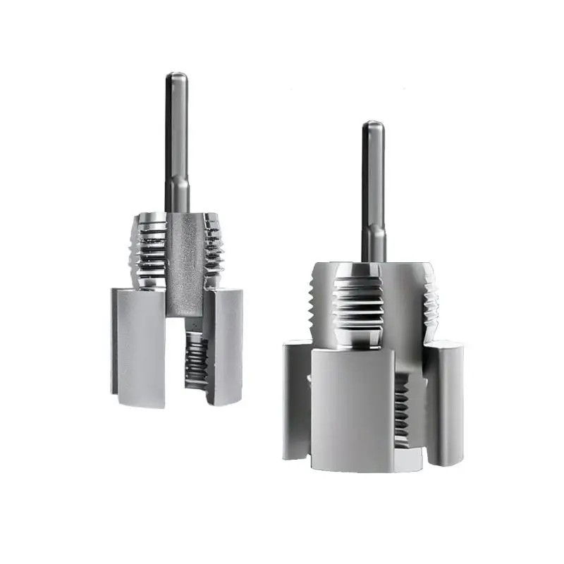 Integrated Internal & External Pipe Threading Tool Steel PVC Pipe Threader Kit