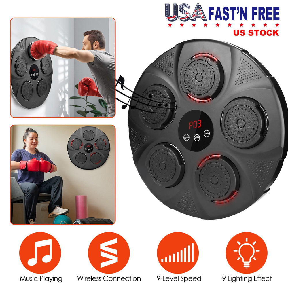 Music Boxing Machine Electronic Wall Target