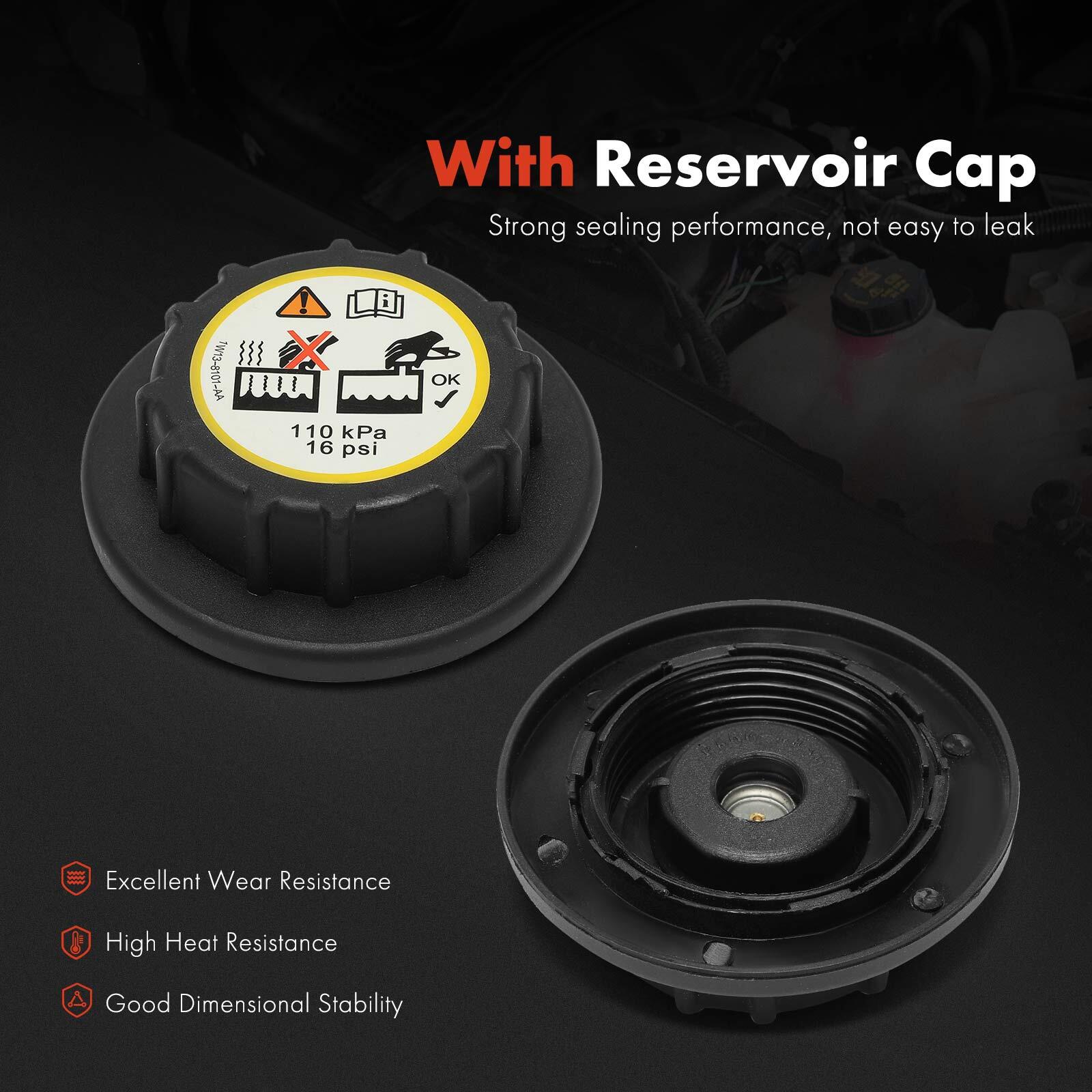 Coolant Reservoir with Cap for International Harvester LT625 Base 2017 2018-2019