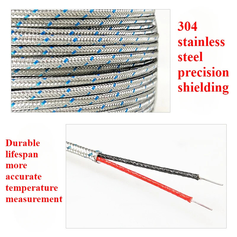 K type armored thermocouple temperature sensor thermocouple probe temperature