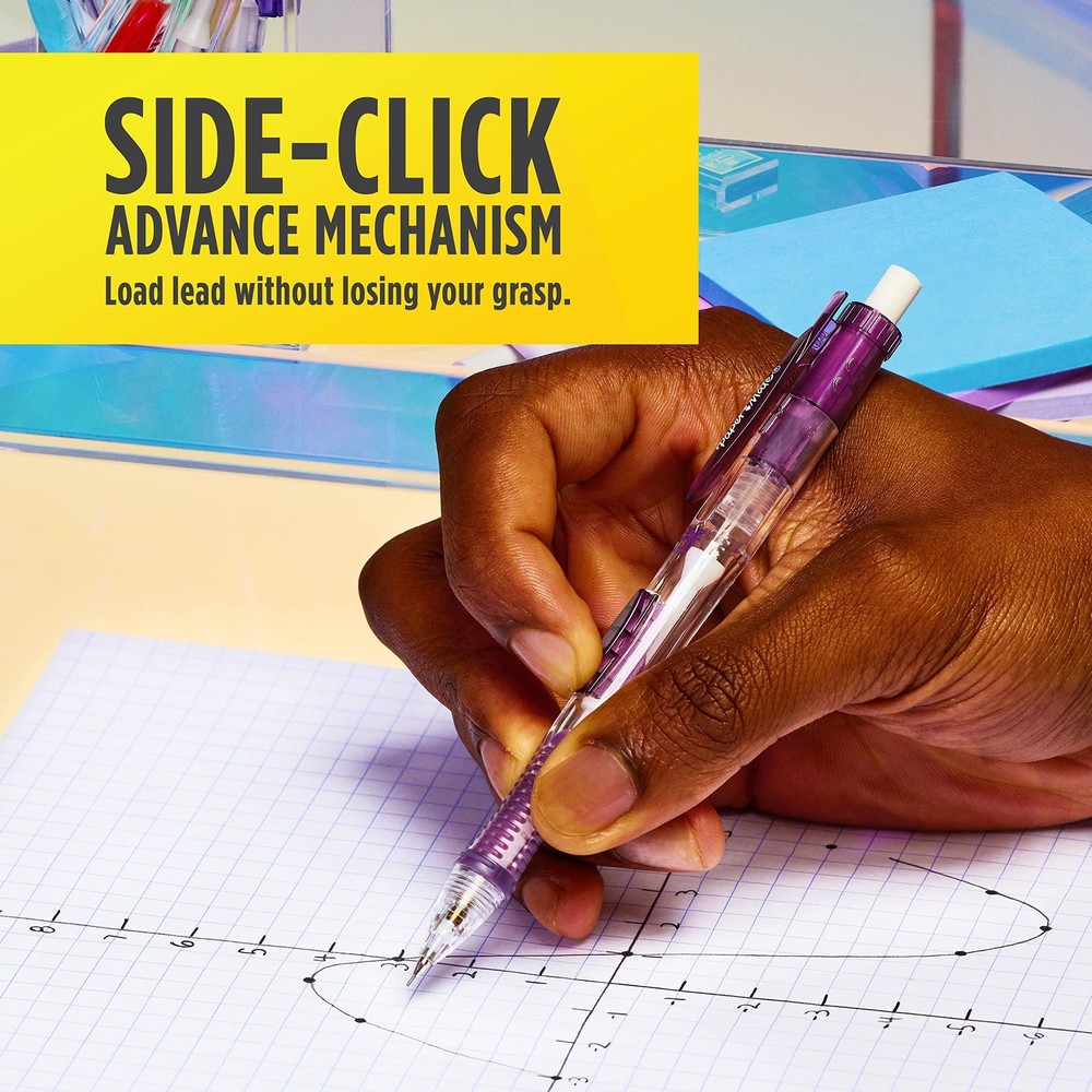 Paper Mate Clearpoint Mechanical Pencils, 0.9mm, HB 2, 2 Pack