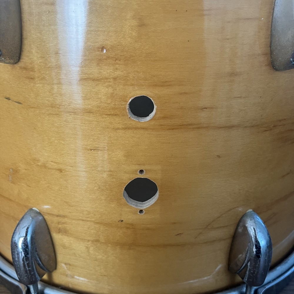 Gretsch 1980s Jasper Shell Rack Tom 14x10 – USA – Mic Removed / Bracket Missing