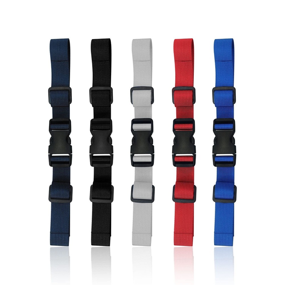 WishLotus 5PCS Backpack Chest Strap, Multi-Color Adjustable Backpack Sternum ...