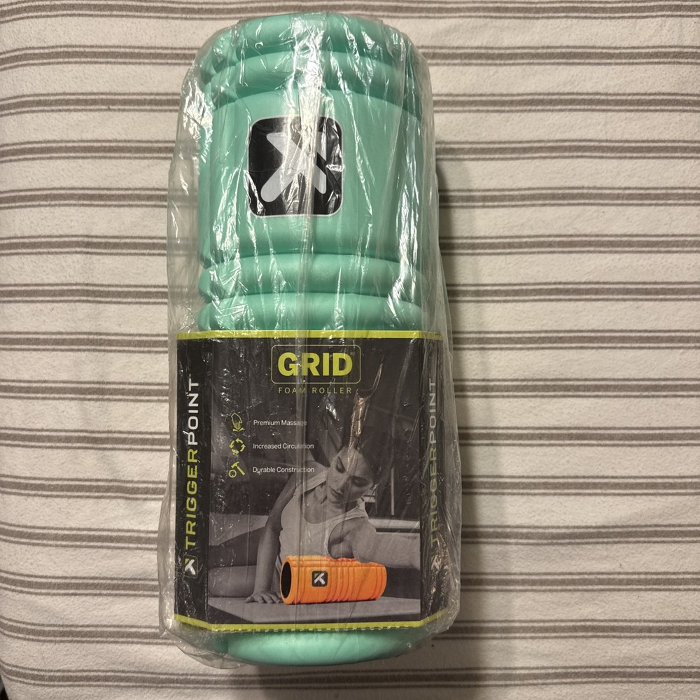 TriggerPoint GRID Foam Roller, Lime, 13" Exercise Healing