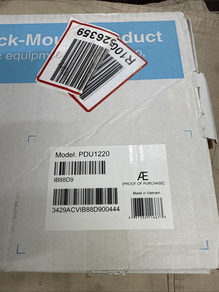 Tripp Lite Single-Phase Basic PDU1220 Power Distribution Unit NOB