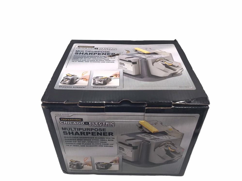 Chicago Electric Power Tools 99823 Multipurpose Sharpener - Tested & Working