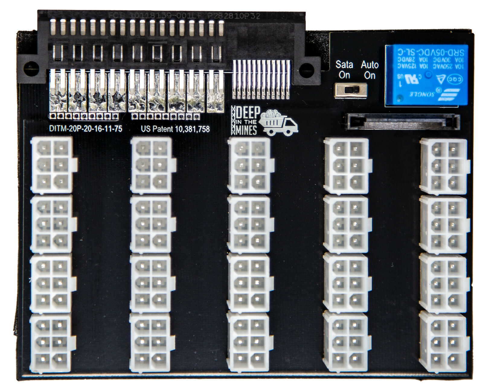 Dell 750w/1100w/1600w/2000w/2400w Breakout Board DITM-20P-20-16-11-75