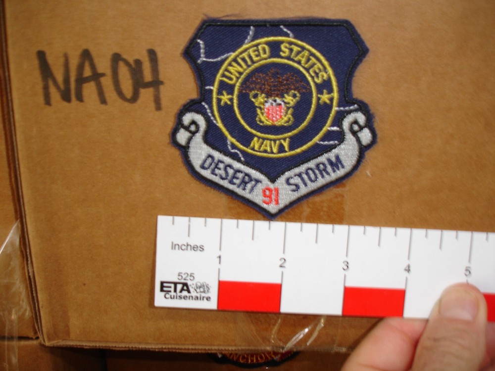 Navy Desert Storm Patch