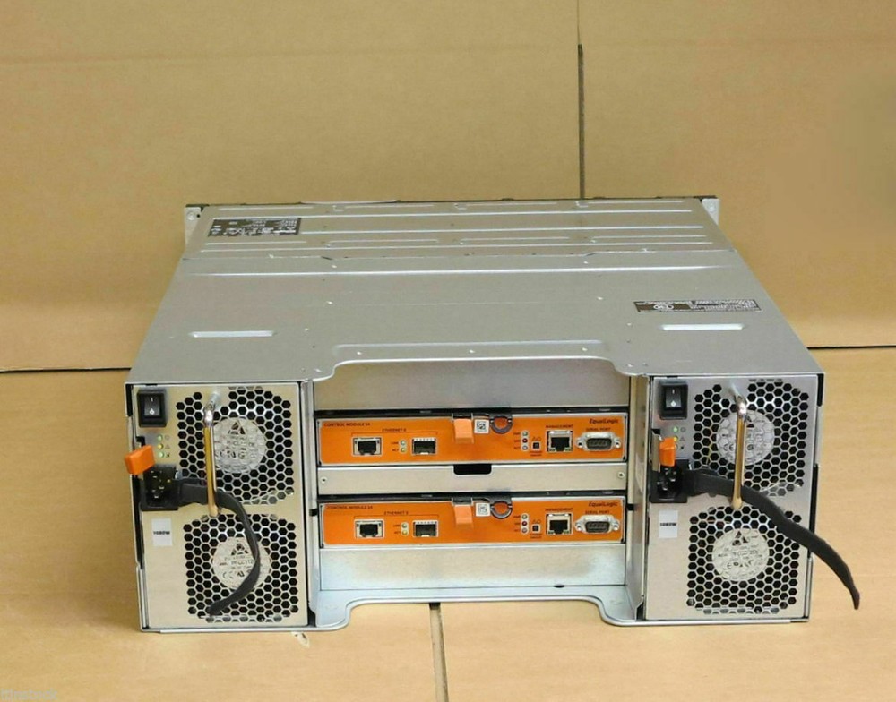Dell EqualLogic PS6110E Virtualized 10GbE iSCSI SAN Storage Array + 24x 2TB HDD