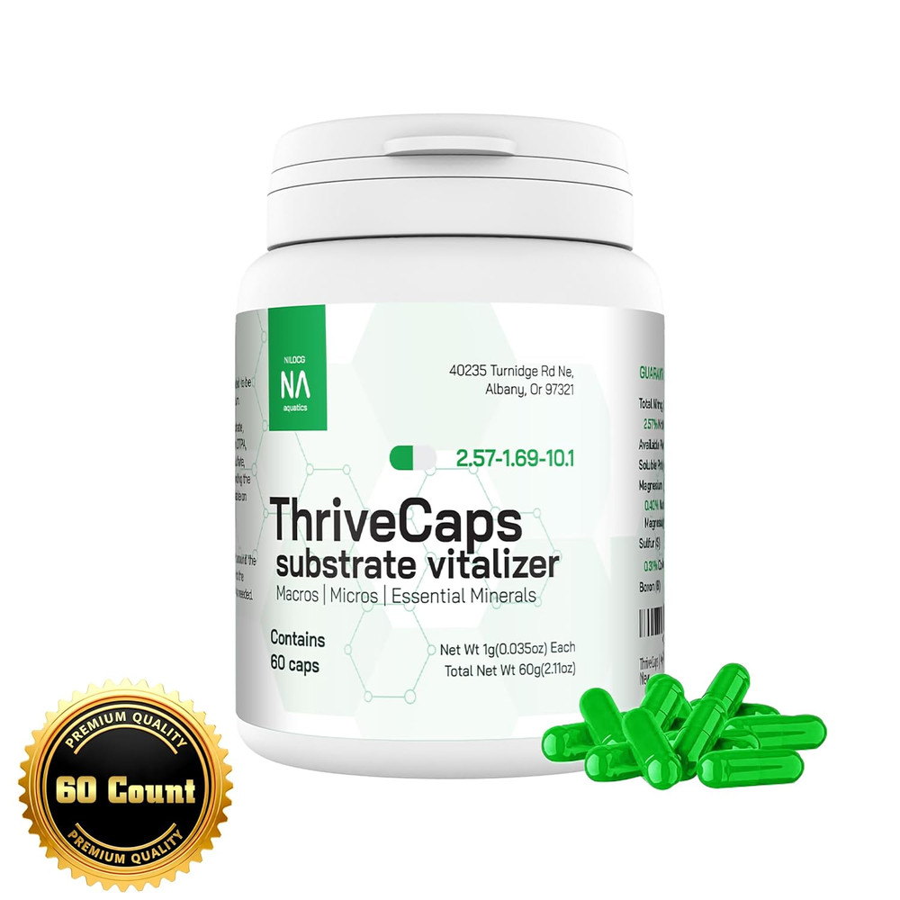 Thrivecaps | Aquarium Root Fertilizer Tabs Caps 60 Count