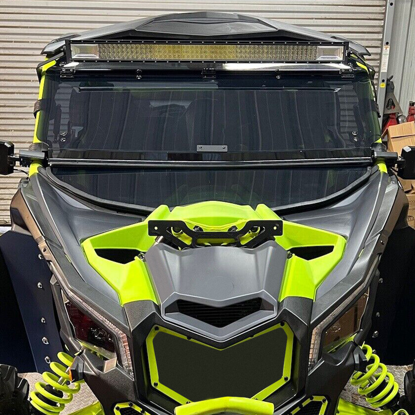 3-IN-1 Flip Tinted Polycarbonate Windshield For Can-Am Maverick X3 (64" or 72")