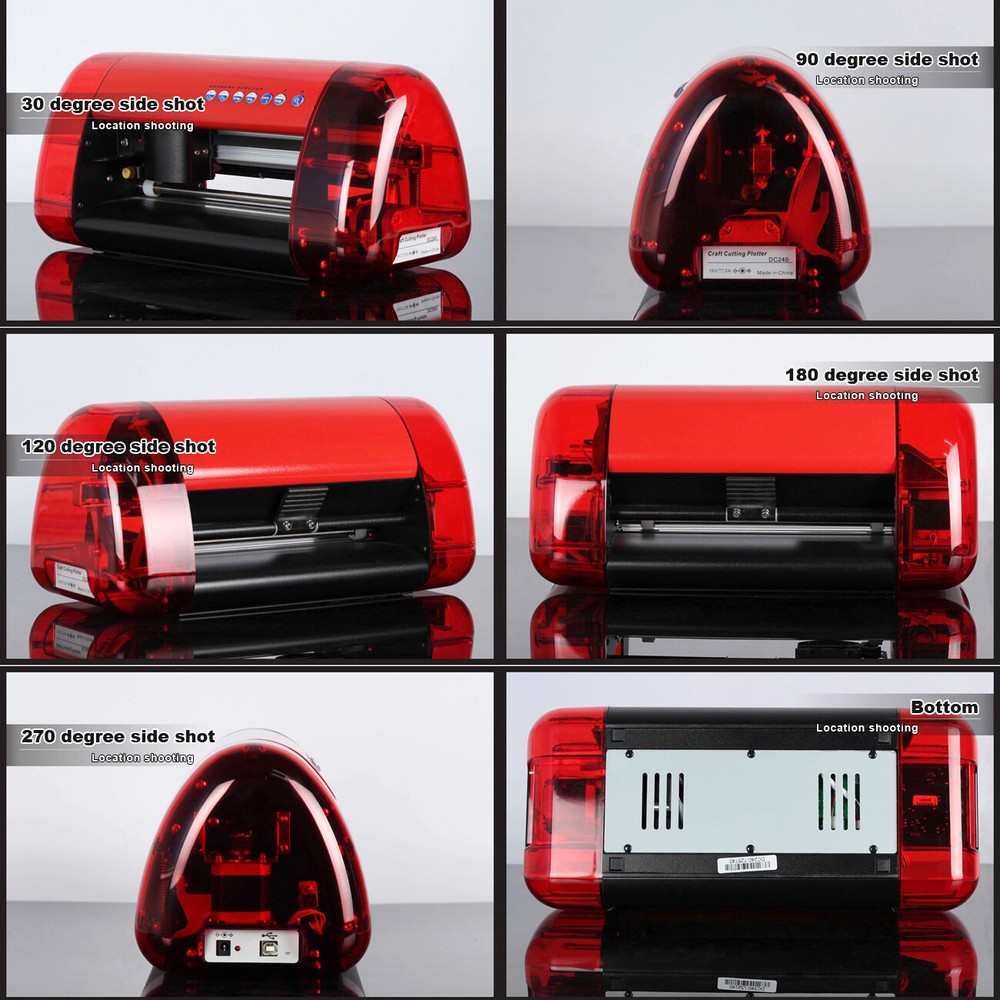 A3 Sign Vinyl Cutter Plotter Machine with Contour Cut Function Card Stickers Cut