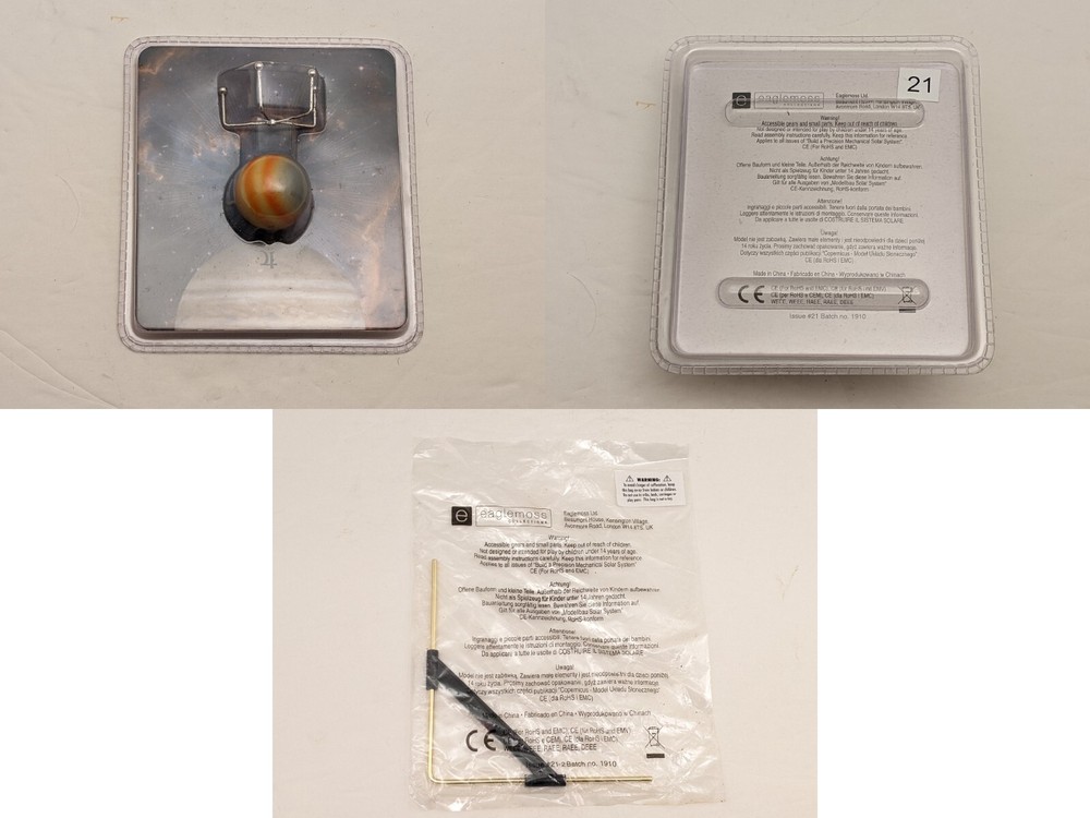 EAGLEMOSS Collections Precision Orrery / Mechanical Solar System | INCOMPLETE