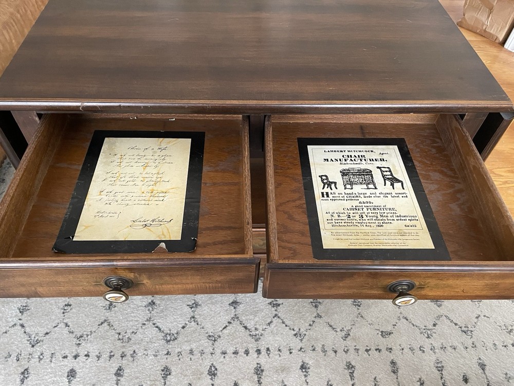 L. Hitchcock server/table
