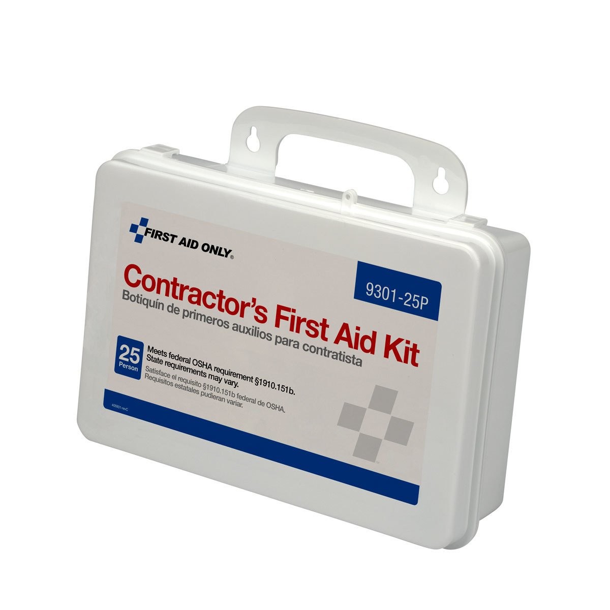 First Aid Only 9301-25P 25-Person Contractors First Aid Kit for Home