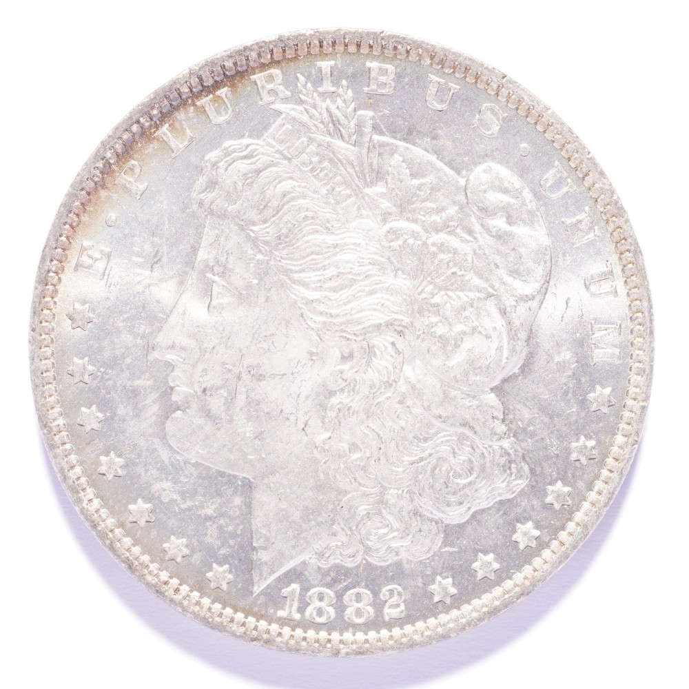 1882-O Morgan Silver Dollar BU