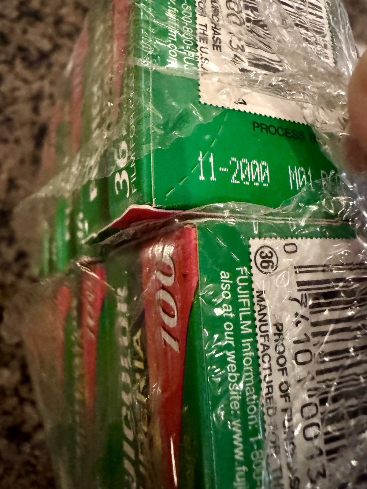 NIB Lot 10 Unopened Fujifilm Superia 100 CN 135 36 Exp 35mm Film Expired 11/2000