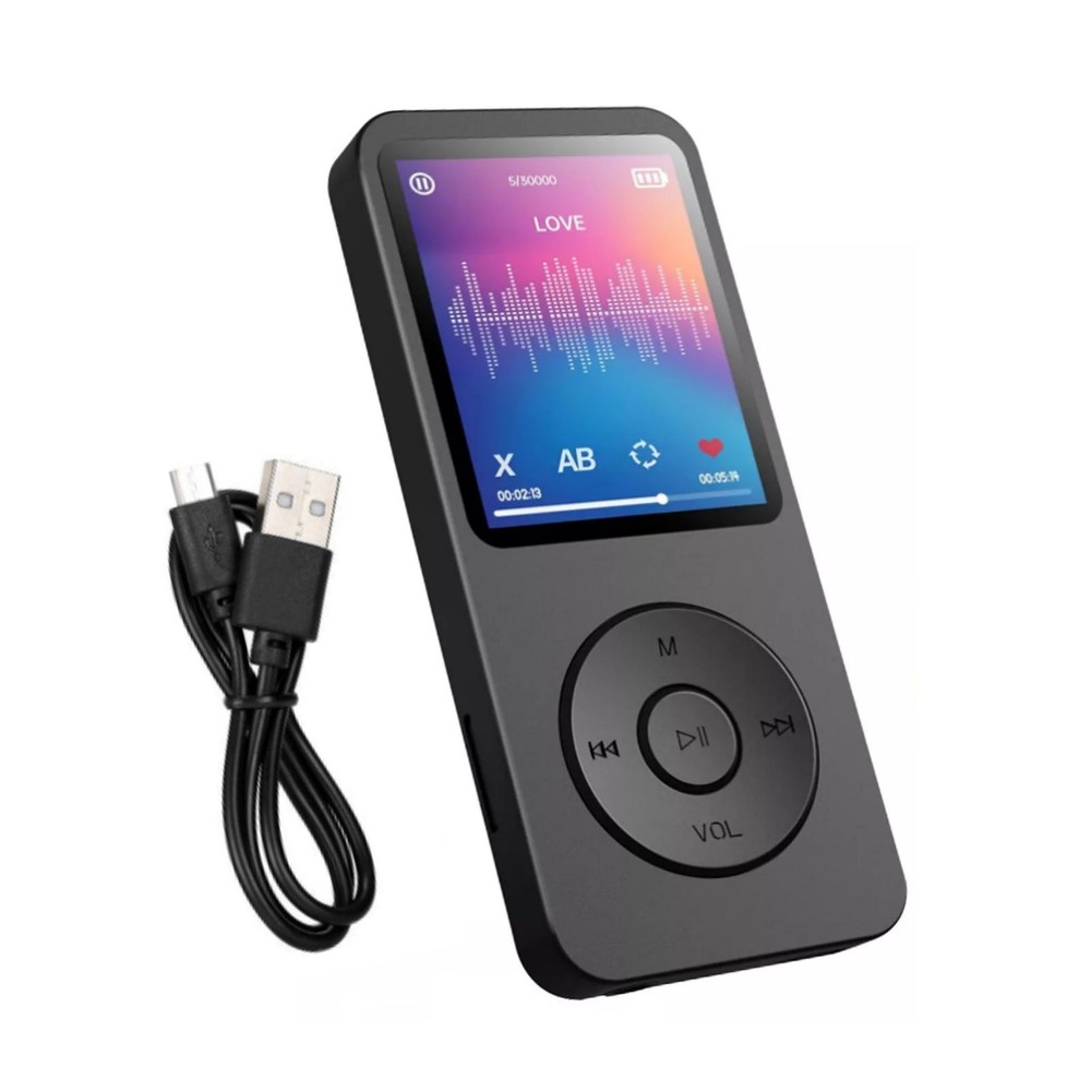 MP3 Player BT 5.0 HD Screen Display HiFi Lossless Audio Multi-function Equipment