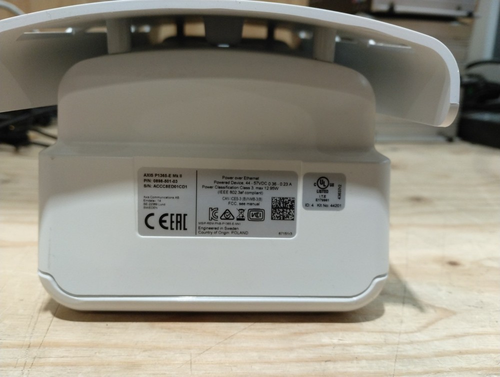 AXIS P1365-E Mk II Network Camera