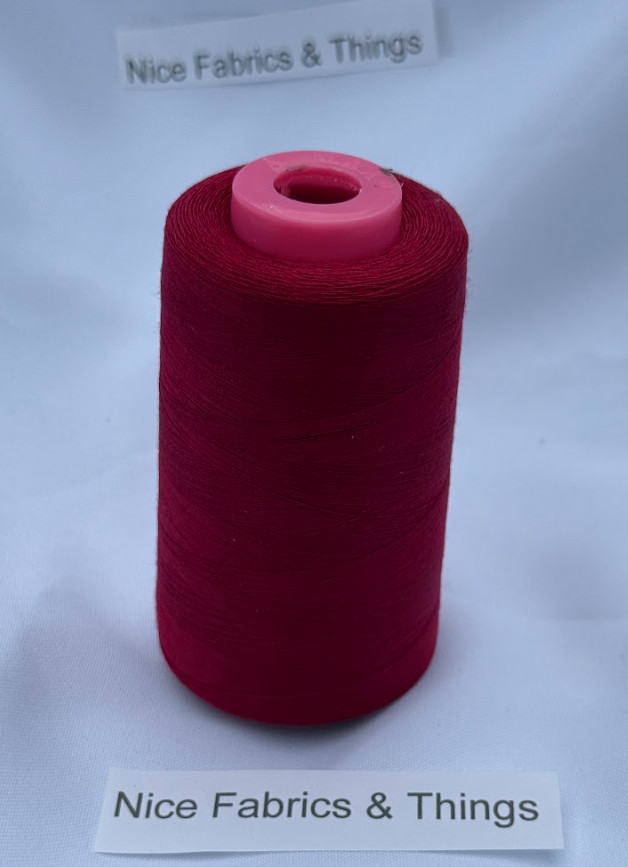 50 Spools - Red AX439 Multi Purpose Sewing Thread