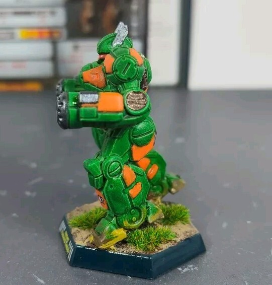 Battletech Pro-Painted Crossbow Mech With Mech & Pilot Card