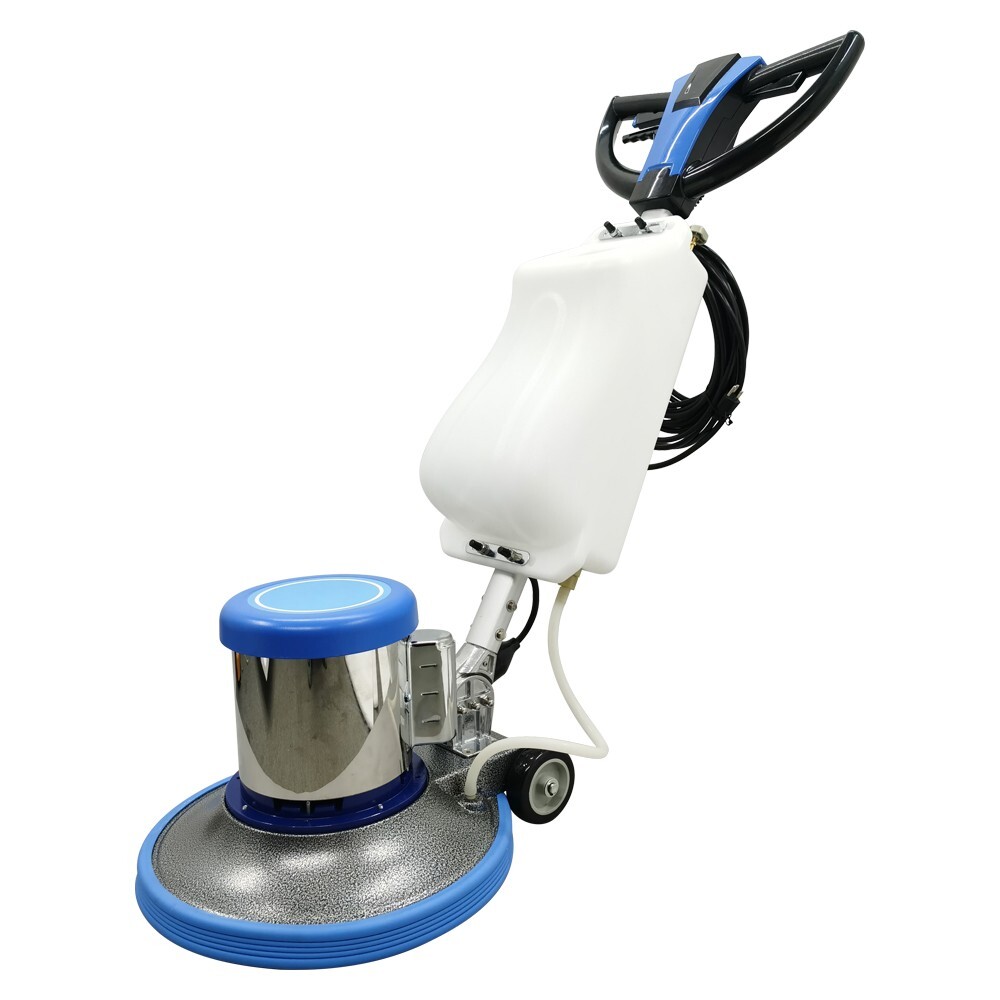 17" Multi-functional Floor Scrubber Buffer Heavy Duty Polisher Machine 1.5HP
