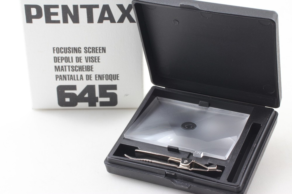 [Unused / BOX] Pentax Forcusing Screen UC-21 Split Microprism For 645 From JAPAN