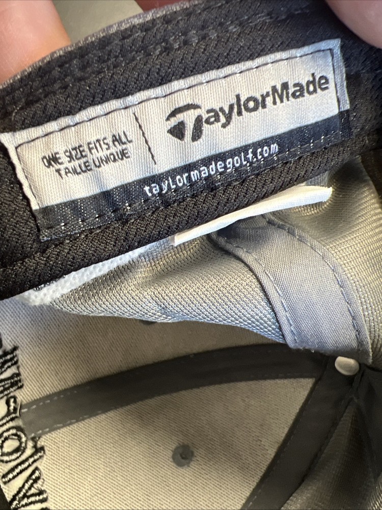 TaylorMade TP5 M1 Gray Adjustable Cap Golf Hat