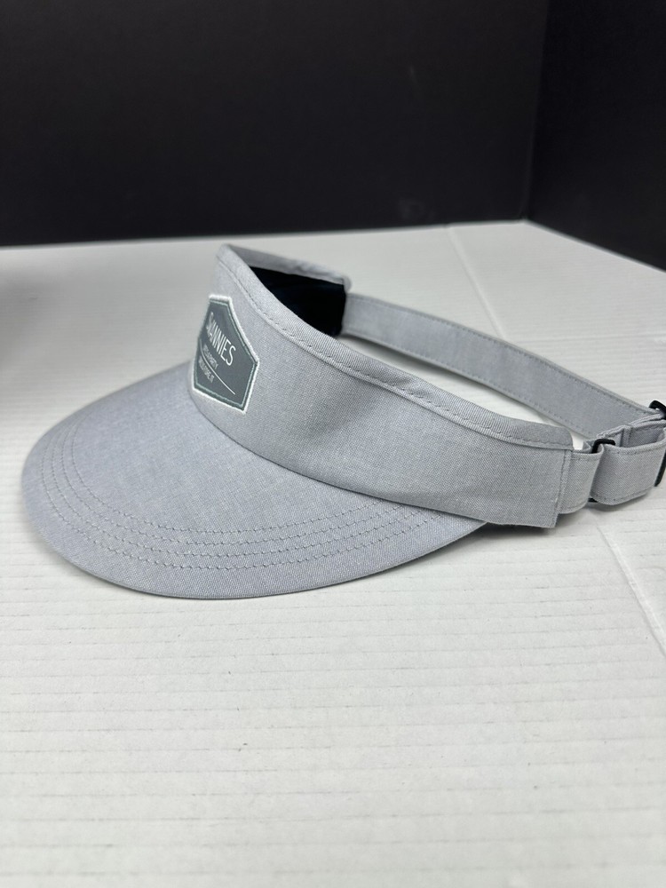 Swannies Golf Adjustable Visor Gray