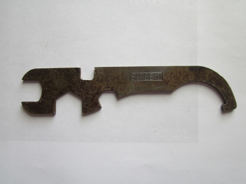 Vintage Sargent Flat Spanner Wrench  Good Condition