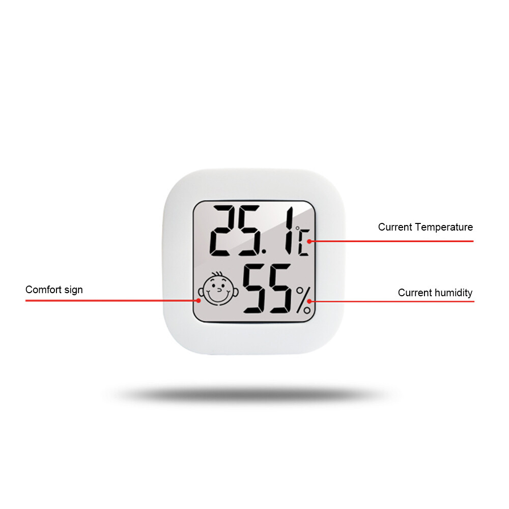 Universal Digital LCD Thermometer Hygrometer Sensor Humidity Meter Room Indoor