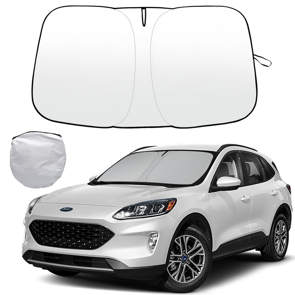 Windshield Sun Shade For Ford Escape 2020-2025 Foldable Blocks UV Rays Protector