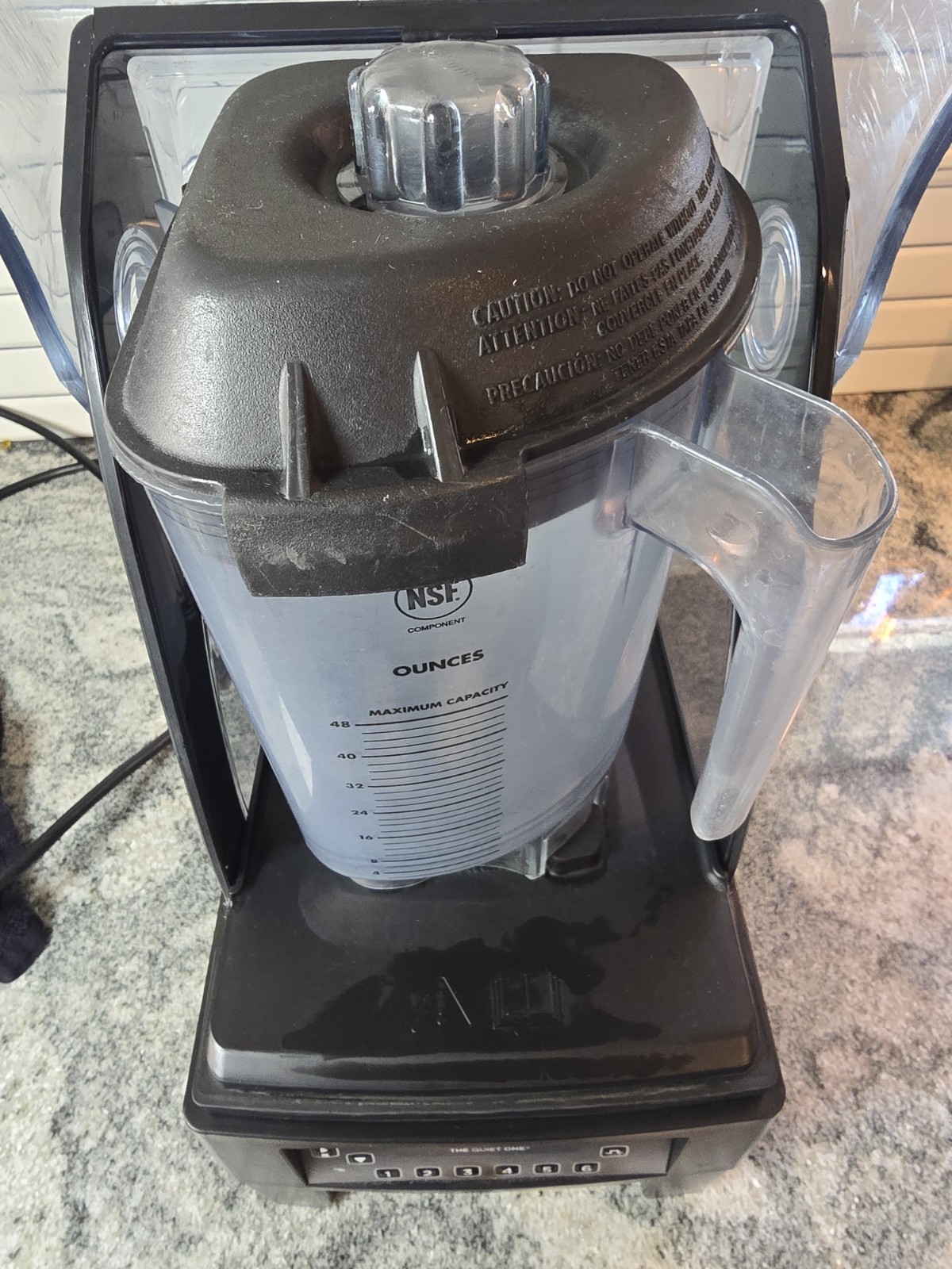 Vitamix The Quiet One Blender 48oz Polycarbonate Jar item 036019 ABAB READ