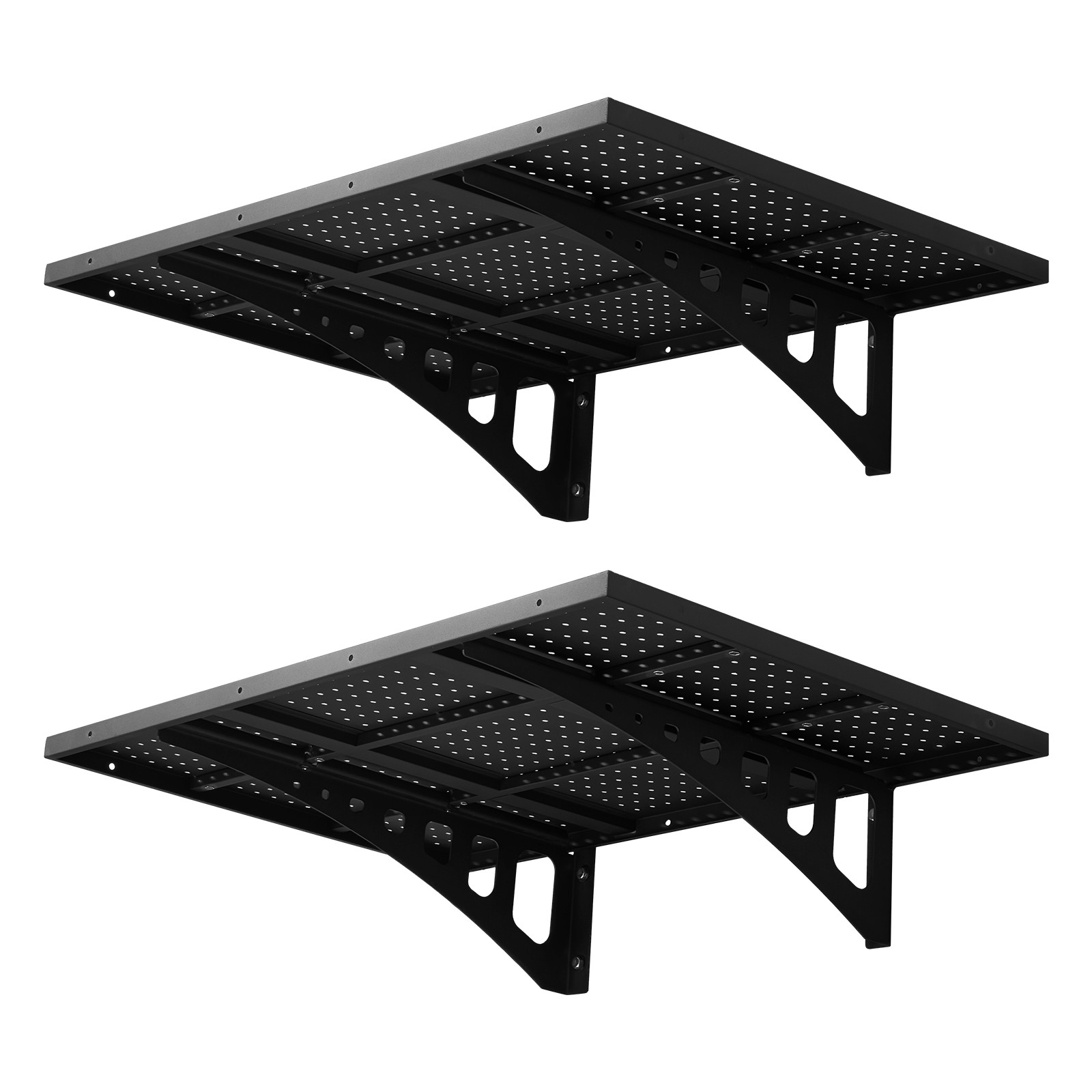 Uimoso 2 x 3 ft Wall-Mounted Garage Shelving, 560 lbs Capacity