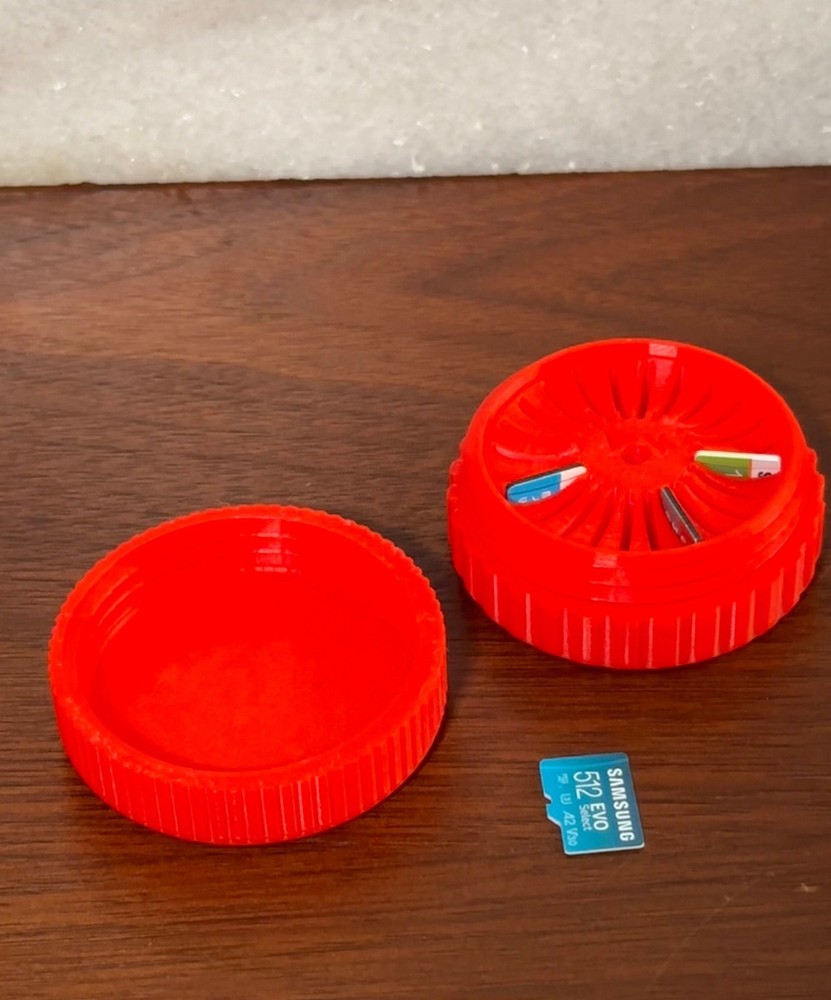 Micro SD Card Holder (3d Printed)