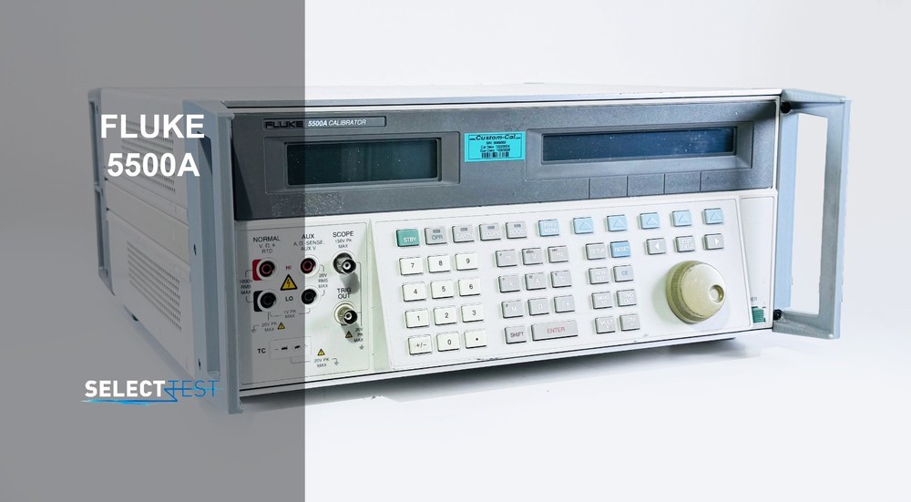 FLUKE 5500A / SC300 MULTIPRODUCT CALIBRATOR W/SCOPE OPTION **LOOK** (REF.: 003R)